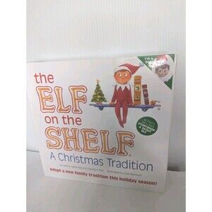 The Elf onthe Shelf A Christmas Tradition Story Book Elf Doll Boy Scout Activity